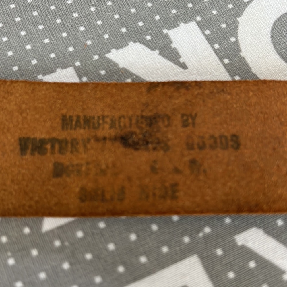 🌟HOST PICK🌟Vintage Boy Scouts leather belt - Picture 7 of 12
